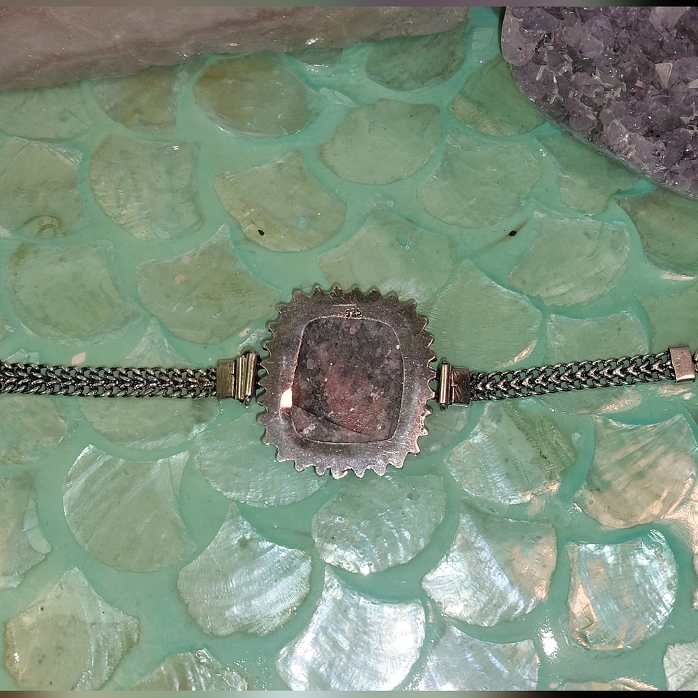 Rhodonite Toggle Bracelet - Picture 3 of 4